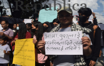 Protest held at Maitighar to exert pressure on President to certify Citizenship Amendment Bill (Photo Feature)