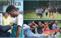 Nepal Police conducting physical examination for temporary Police (Photo Feature)