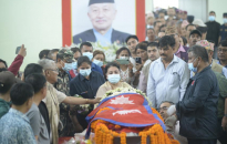 LIVE : People from various walks of life pay last tribute to late Nembang