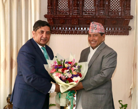 Pak envoy calls on Foreign Minister Shrestha