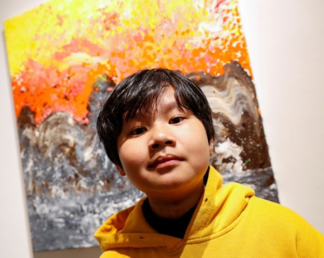 Art exhibit by 12-year-old 'young Jackson Pollock' opens in New York
