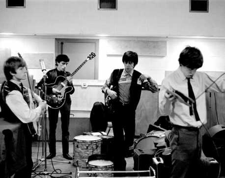 Unseen photographs capture Rolling Stones' humble beginnings