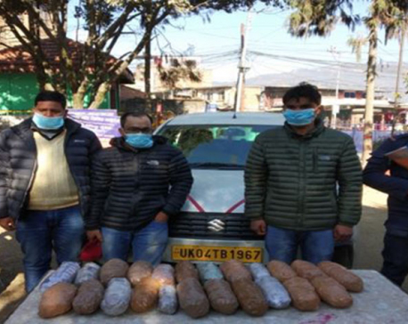 Two Indians, one Nepali held on charge of yarsagumba smuggling