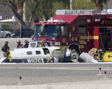 4 dead after small planes collide at North Las Vegas Airport