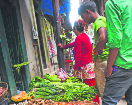 Vegetable supplies to Ktm down by 100 tons