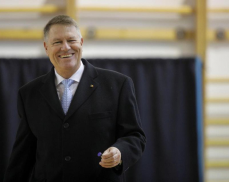 Romania's Iohannis hopes for new presidential term to boost rule of law