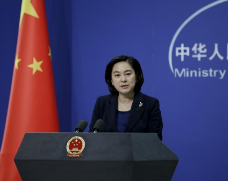 China says it is not afraid of any U.S. sanctions over South China Sea