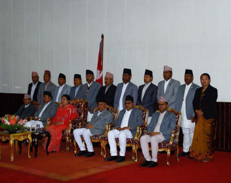 15 new ministers take oath from President today