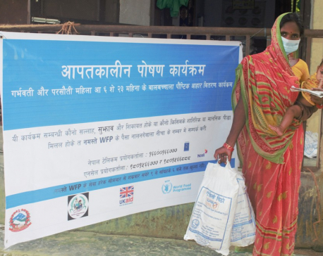 UK Provides Rs 678 million to WFP to help Nepali families cope with covid-19 and food insecurity