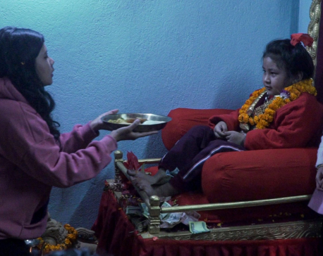 Kathmandu gets its new living gods Ganesh and Bhairab
