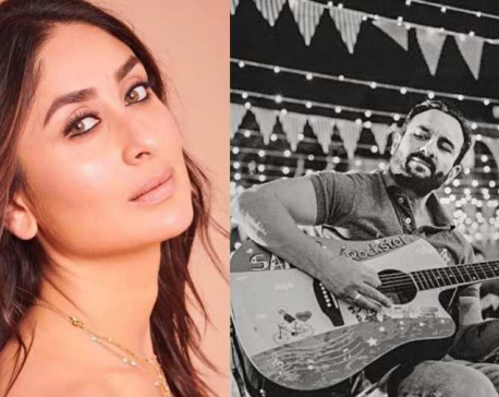 Kareena Kapoor Khan documents Saif's love for music in Instagram post