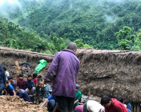 Six die, five others go missing in Tanahun landslides