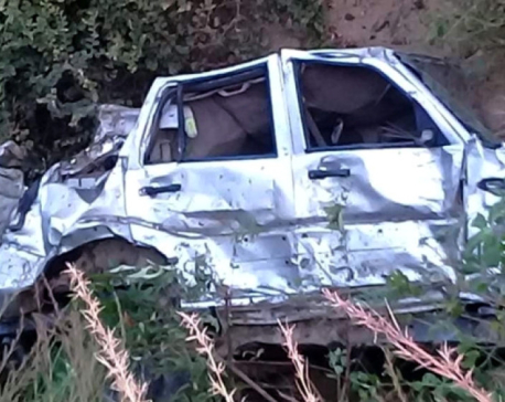 Three people killed in govt vehicle accident in Baglung