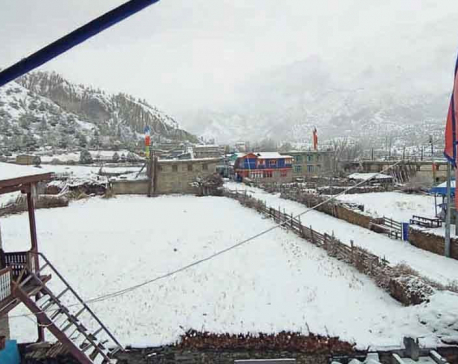 Rural police outposts in Dolpa, Humla and Mugu shifted to the district headquarters due to heavy snowfall