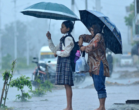 Rainfall predicted across Nepal for next three days