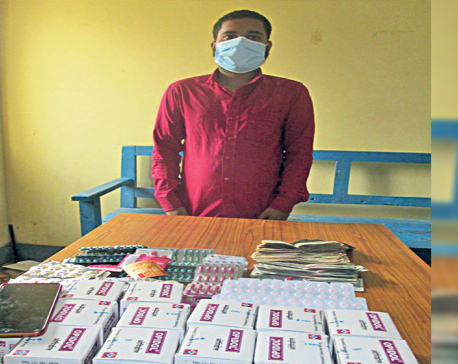 Drugstore operator arrested for selling illegal drugs