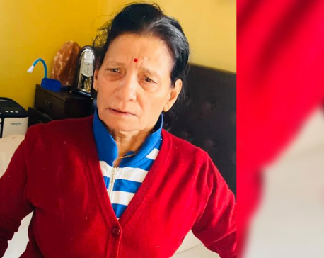 Sita Dahal infected with COVID-19, kept in ICU