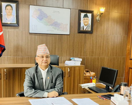 Upcoming general convention will retain Oli as party chairman: Pokhrel