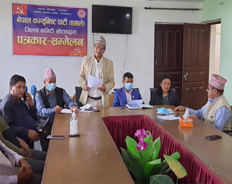 CPN-UML to put efforts to minimize number of party members quitting the party