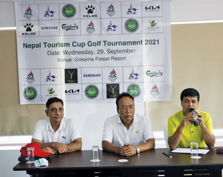 Tourism Cup Golf from Monday