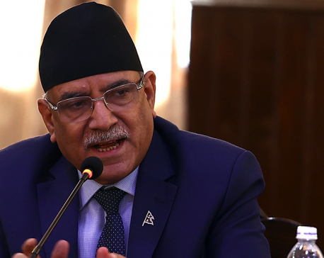 Dahal accuses Oli of trying to overthrow republic