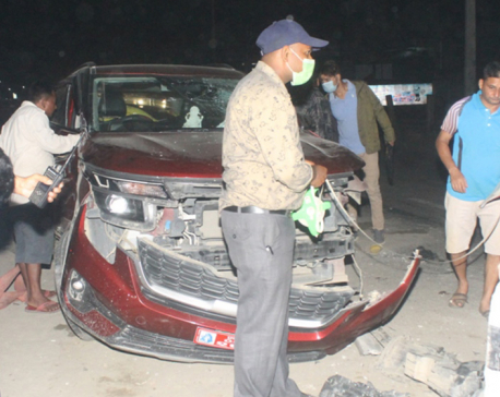 One killed, seven injured in car accident in Biratnagar