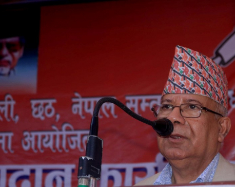 May 13 election will punish reactionaries: Madhav Nepal