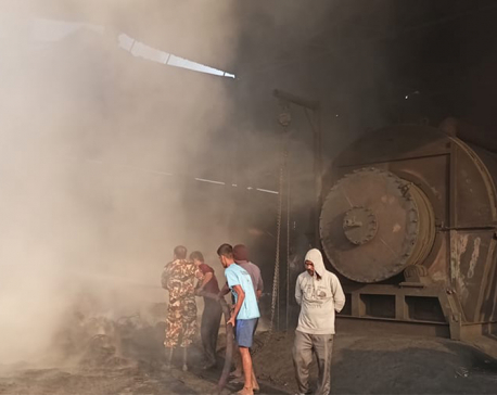 Fire in furnace oil industry causes loss of Rs 5 million