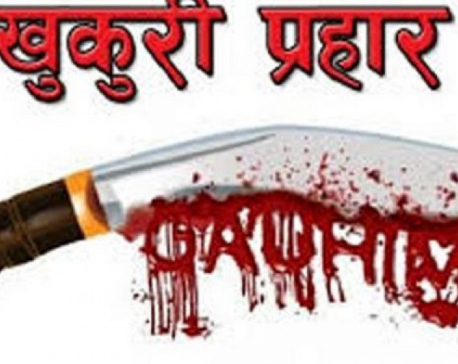 NC cadres attacked with Khukuri in Rolpa