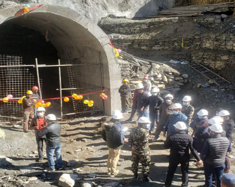 Excavation work of Myagdi Khola hydropower tunnel begins