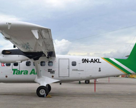 Tara Air's Twin Otter plane suffers nose damage after collision with a bird