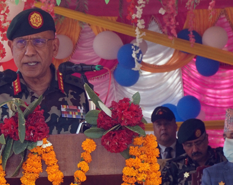 NA committed to safeguarding Nepali people, sovereignty: CoAS Sharma