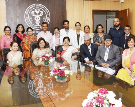 Arzu Deuba requests AIIMS for collaboration for safe motherhood and child health