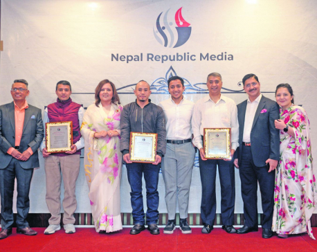 Nepal Republic Media celebrates 14 th Year Anniversary; awards best-performing employees