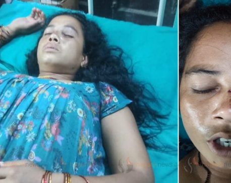 Woman beaten up by RPP ward chairman candidate for not voting him
