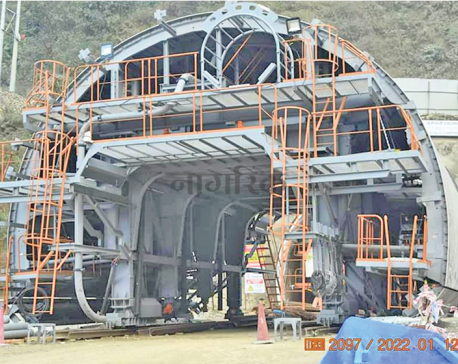 Nagdhunga tunnel work will be expedited to ensure its operation within a year: Minister Jwala