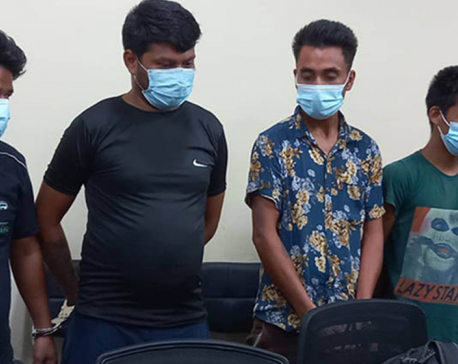 Five arrested for human trafficking
