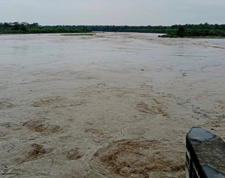 Water level in Rapti river in Banke exceeds ‘danger level’ due to incessant rainfall