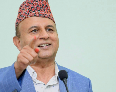 Rabi Lamichhane was sued to change the balance of power: Pokharel