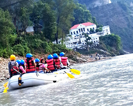 Rafting in Kaligandaki drawing good number of domestic tourists