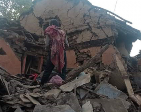 People injured in earthquake undergoing treatment in Doti