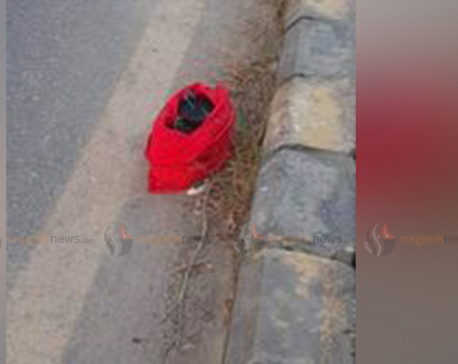 Suspicious bomb-like object found in Biratnagar