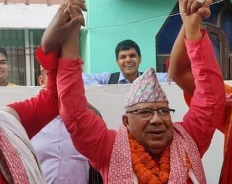 Madhav Kumar Nepal elected HoR member from Rautahat-1