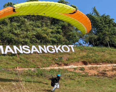 Commercial paragliding flights from Mansangkot in Syangja to begin