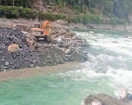 India builds embankment to push Mahakali River toward Nepal