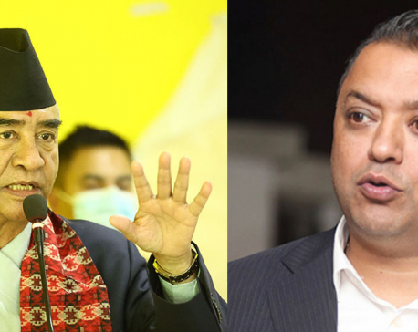 Gagan Thapa urges PM Deuba to withdraw his candidacy for PP leader