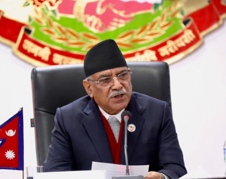 PM Dahal reaches Sindhupalchowk to inspect Melamchi Drinking Water Project