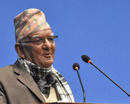 Incumbent government’s prime minister is Oli not Dahal : MP KC
