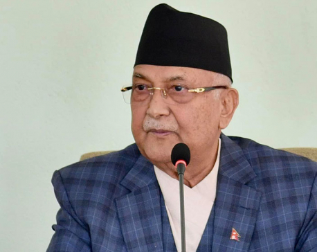 UML Chair Oli calls for govt to provide employment, relief to families of deceased Rawat and Shah
