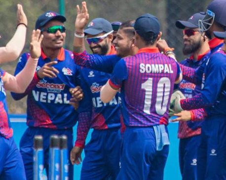 Two victories away from the historic spot at the Asia Cup, Nepal triumphs over Qatar in their ACC Men's Premier Cup match